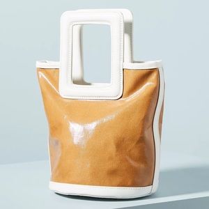 Anthropologie Pookie Canvas Mini Tote Bag